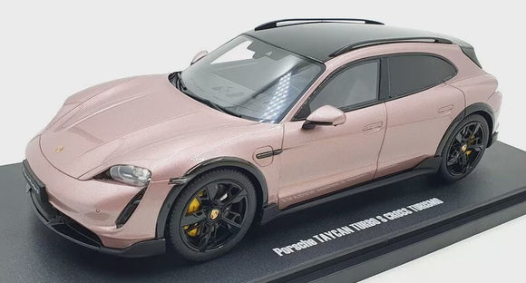 GT Spirit GT440 Porsche Taycan Turbo S Cross 2022 Turismo Pink
