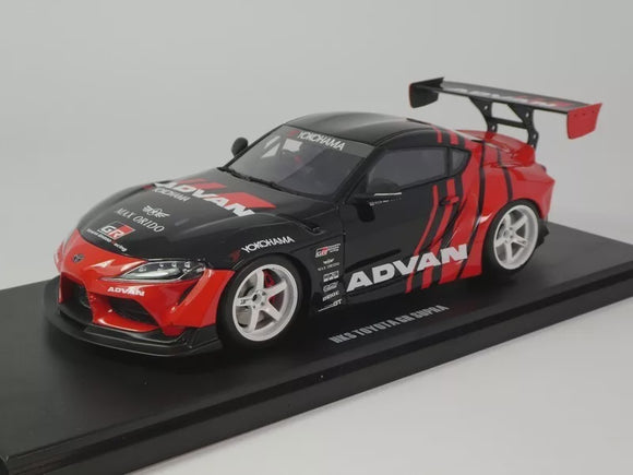 GT Spirit GT889 Toyota Supra GR by Advan 2020 Black