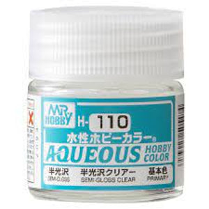 Mr. Hobby Aqueous H110 Semi-Gloss Clear