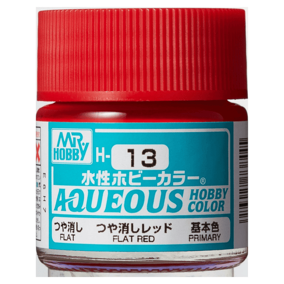 Mr. Hobby Aqueous H013 Flat Red