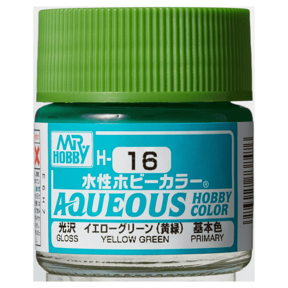 Mr. Hobby Aqueous H016 Yellow Green