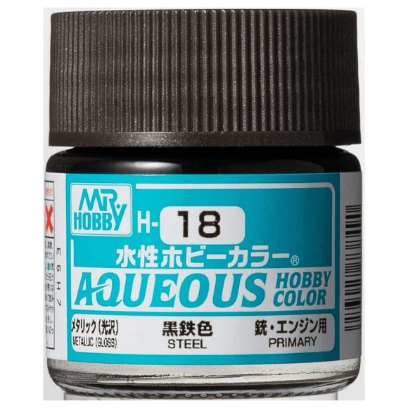 Mr. Hobby Aqueous H018 Steel