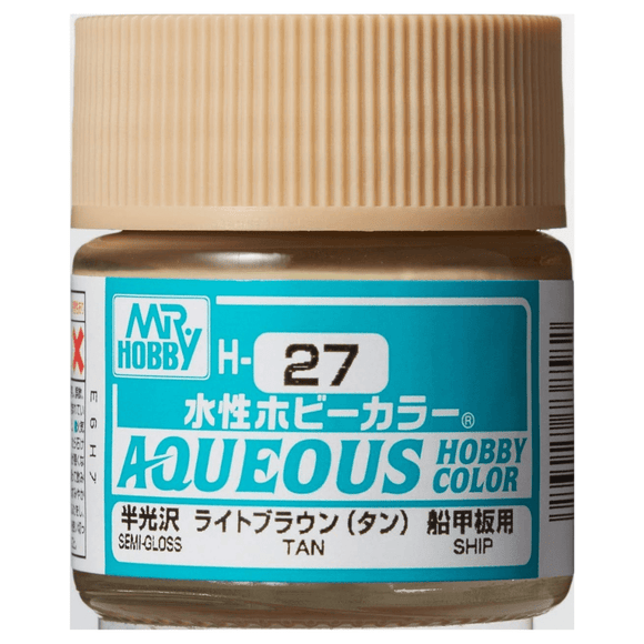 Mr. Hobby Aqueous H027 Light Brown (Tan)