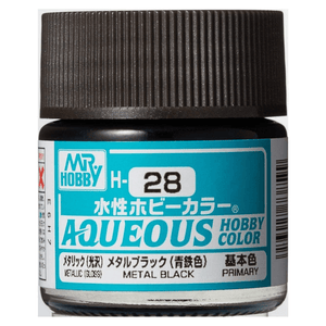 Mr. Hobby Aqueous H028 Metal Black
