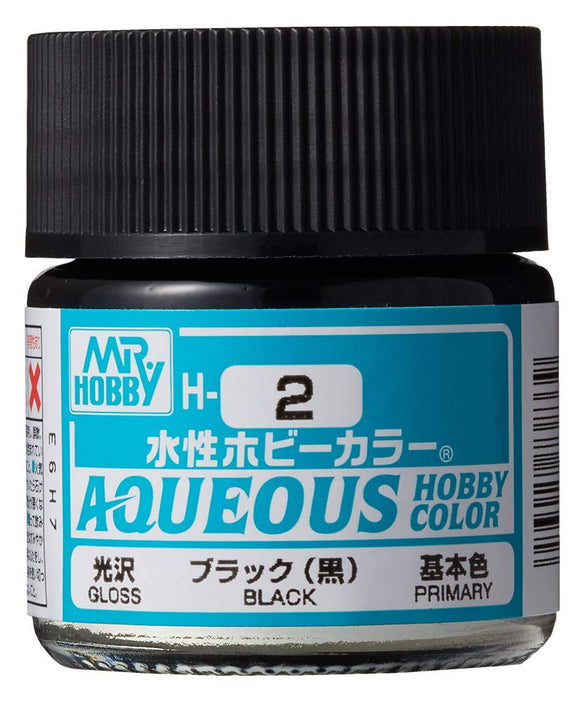 Mr. Hobby Aqueous H002 Gloss Black