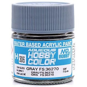 Mr. Hobby Aqueous H306 Semi Gloss Gray FS36270