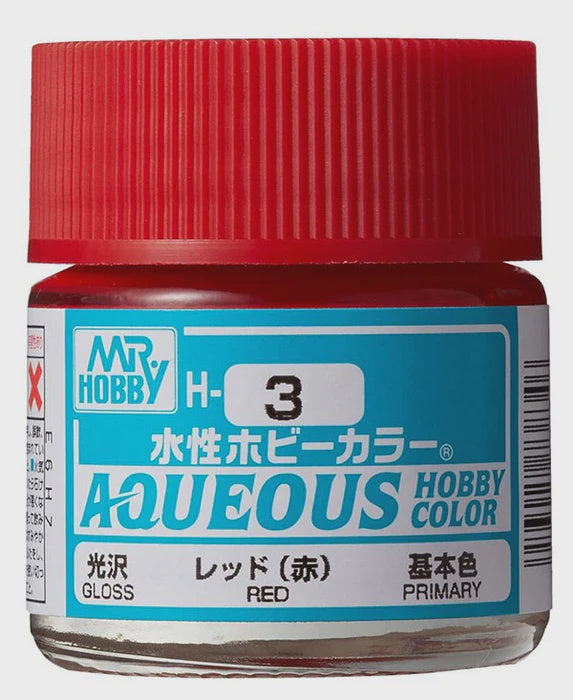 Mr. Hobby Aqueous H003 Gloss Red