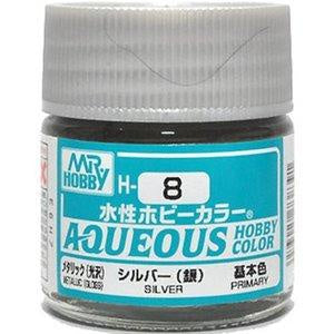 Mr. Hobby Aqueous H008 Metallic Silver