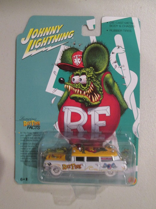 Johnny Lightning 'Rat Fink' 1959 Cadillac Ambulance - Hobby Exclusive
