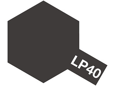Tamiya LP40 Metallic Black - Lacquer 10ml