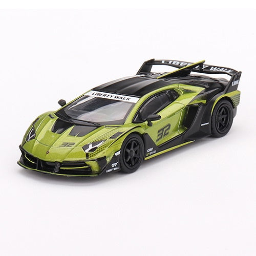 Mini GT 605 LB-Silhouette Works Lamborghini Aventador GT EVO - Lime