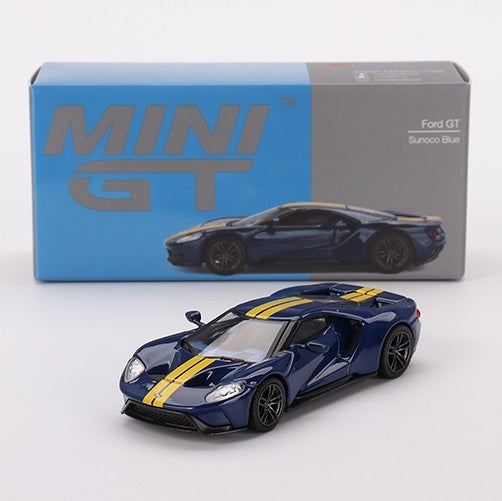 Mini GT 614 Ford GT Sunoco Blue