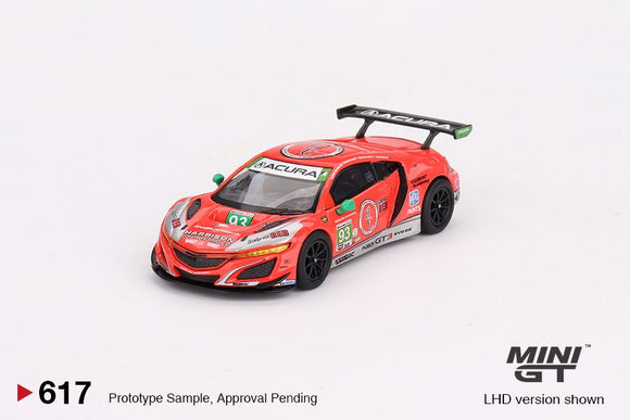 Mini GT 617 Acura NSX GT3 EVO22 #93 WTR/Andretti Racing