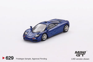 Mini GT 629 McLaren F1 Cobalt Blue