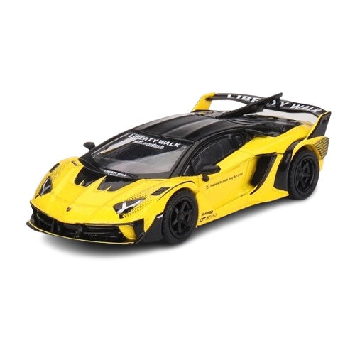 Mini GT 639 Lamborghini LB Silhouette Works Yellow