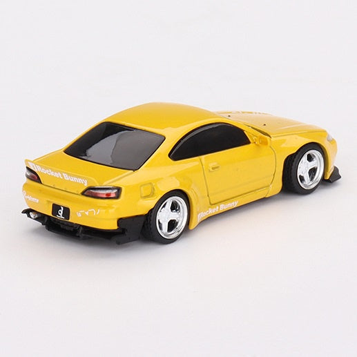 Mini GT 643 Nissan Silvia Rocket Bunny - Bronze Yellow