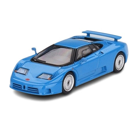 Mini GT 644 Bugatti EB110 GT - Blu Bugatti