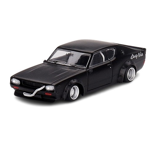 Mini GT 655 Nissan Skyline Kenmeri Liberty Walk - Matt Black