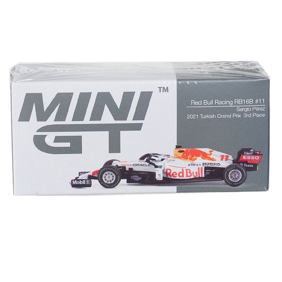 Mini GT 679 Red Bull Racing RB16B #11 Sergio Perez Turkish GP 2021 3rd