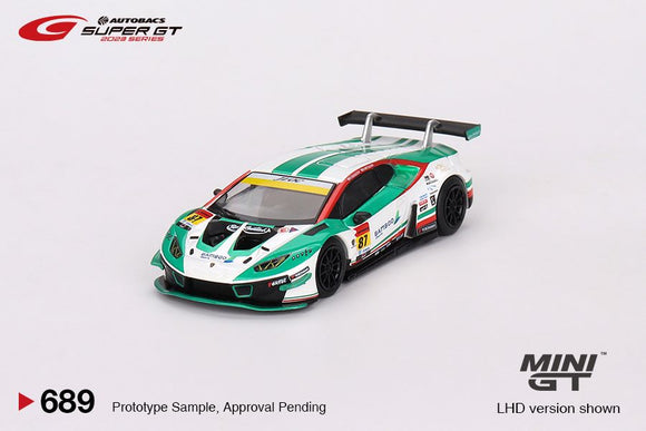 Mini GT 689 Lamborghini Huracan GT3 EVO2 #87 2023 Super GT Series