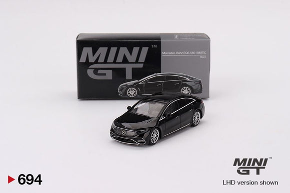 Mini GT 694 Mercedes Benz EQS 580 4Matic B - Black