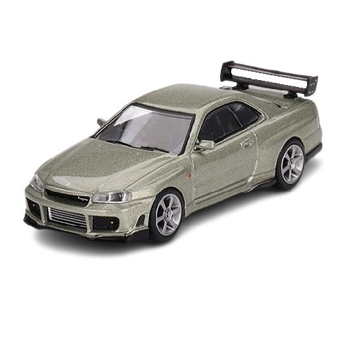 Mini GT 697 Nissan Skyline GT-R (R34) Tommykaira R-z Millenium Jade