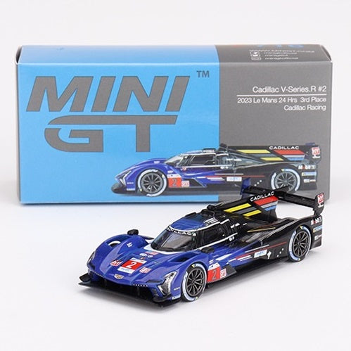 Mini GT 716 Cadillac V Series R #02 Cadillac Racing 3rd 2023 LeMans 24h 