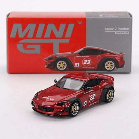 Mini GT 722 Nissan Z Pandem Passion Red