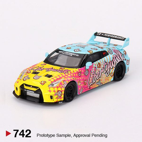 Mini GT 742 LB-Silhouette WORKS GT NISSAN 35GT-RR Ver.1 LBWK KUMA