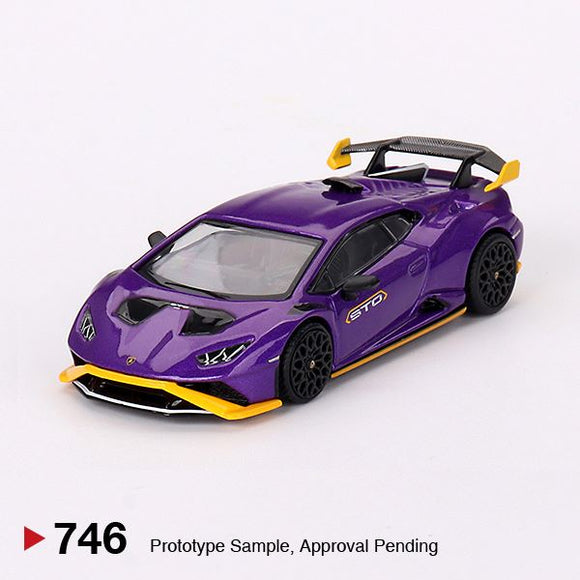 Mini GT 746 Lamborghini Huracan STO Viola Pasifae