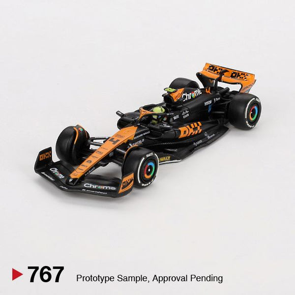 Mini GT 767 McLaren MCL60 #4 Lando Norris 2023 F1 2023 Japanese GP 2nd