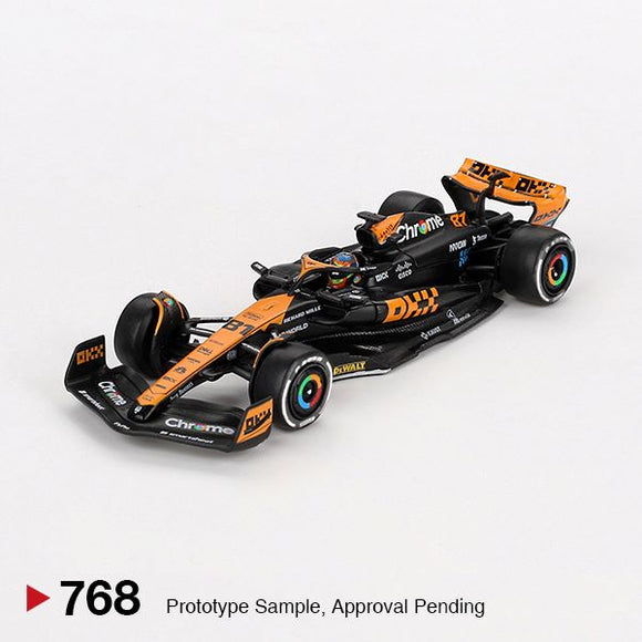 Mini GT 768 McLaren MCL60 #81 Oscar Piastri  2023 F1 2023 Japanese GP 3rd