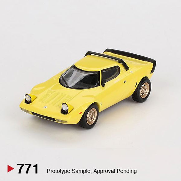 Mini GT 771 Lancia Stratos HF Stradale  Giallo Fly
