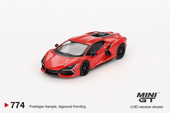Mini GT 774 Lamborghini Revuelto Arancio Dac Lucido