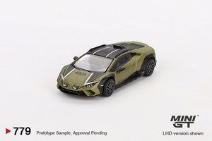 Mini GT 779 Lamborghini  Huracan Sterrato Verde Gea Matt