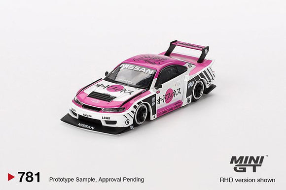 Mini GT 781 Nissan LB-Super Silhouette S15 SILVIA Auto Finesse SEMA 2023