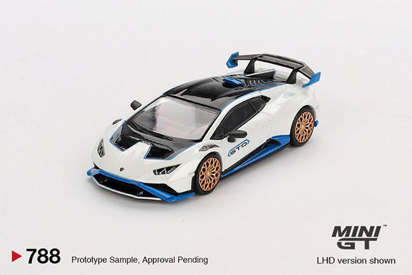 Mini GT 788 Lamborghini Huracán STO Bianco Asopo
