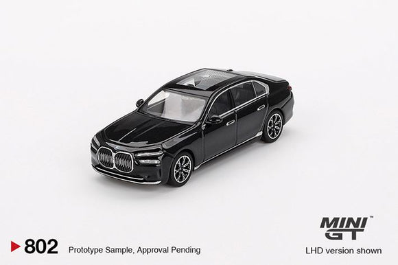 Mini GT 802 BMW i7 xDrive60 - Black Sapphire