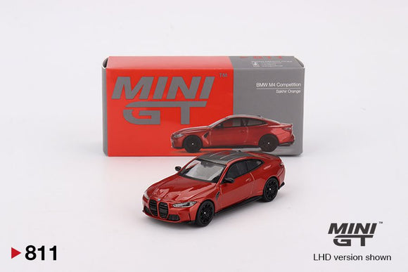 Mini GT 811 BMW M4 Competition (G82) Sahkir Orange