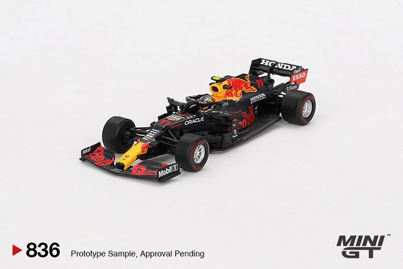 Mini GT 836 Red Bull RB16B #11 2021 Abu Dhabi Winner Perez