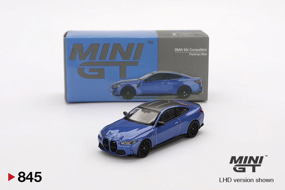 Mini GT 845 BMW M4 Competition – Portimao Blue