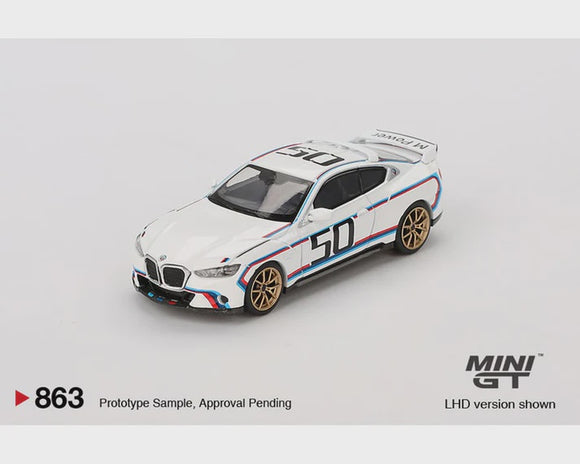 Mini GT 863 BMW 3.0 CSL White