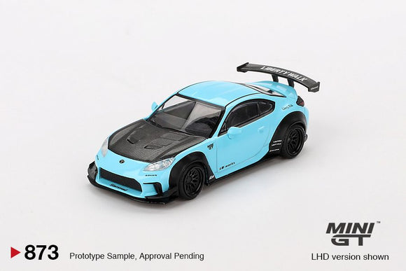 Mini GT 873 Toyota GR86 LB Nation – Baby Blue