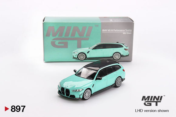 Mini GT 897 BMW M3 M Performance Touring Mint Green