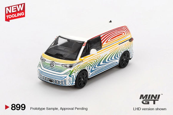 Mini GT 899 Volkswagen ID. Buzz – Prototype 'Rainbow'