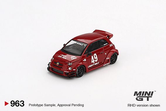Mini GT 963 LB-WORKS x Abas Works ABARTH 595 Red