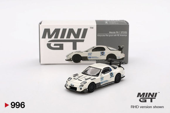 Mini GT 996 Mazda RX-7 (FD3S) Itosyoukai Rei-gouki with RE Amemiya