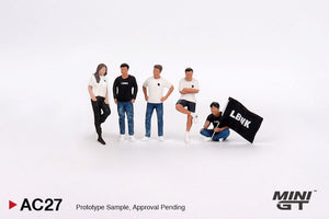 Mini GT AC27 Figurine Team Liberty Walk