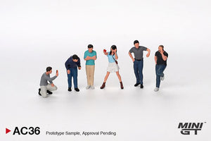 Mini GT AC36 1/64 Figurine:  Car Enthusiasts