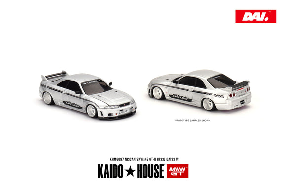 Mini GT G097 Kaido House Nissan Skyline GT-R (R33)